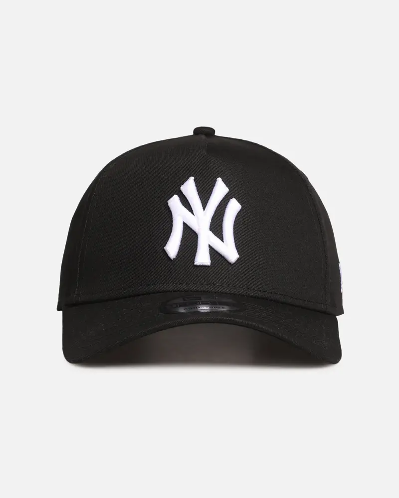 New Era New York Yankees 9Forty A-Frame Snapback Black/White 1