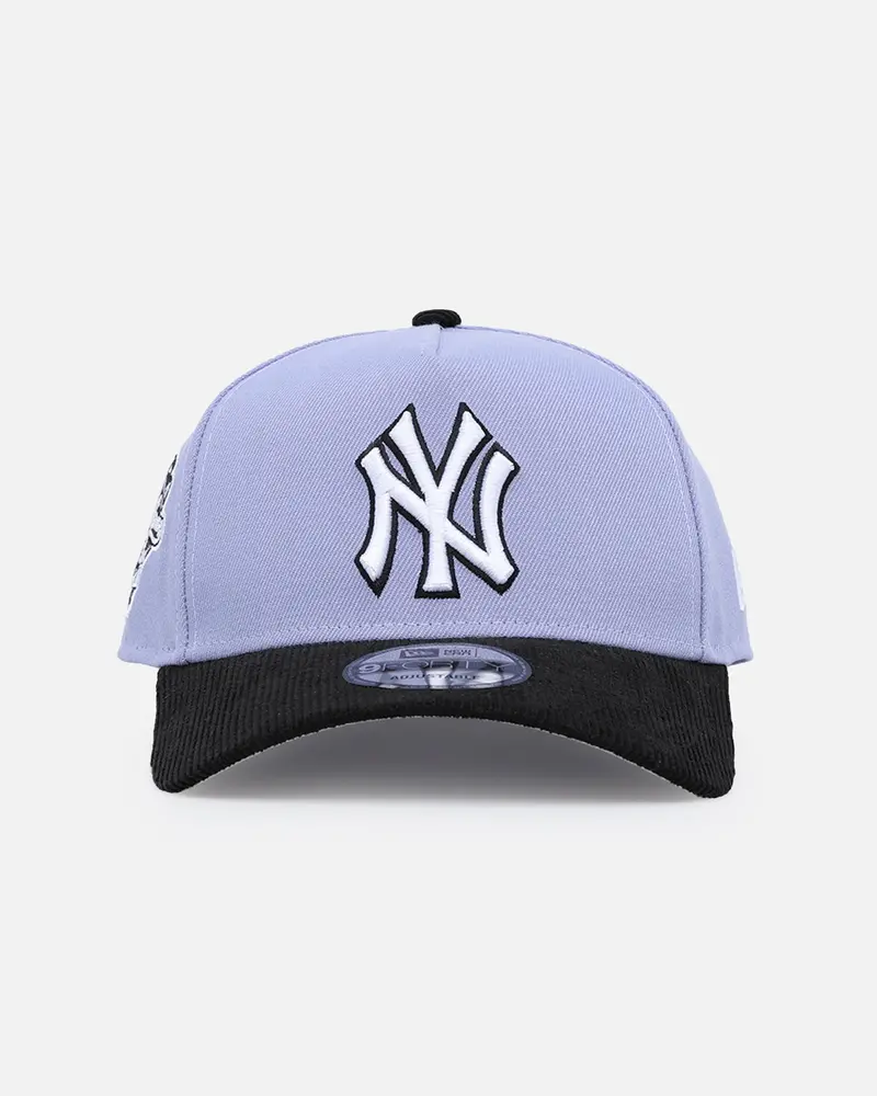 New Era New York Yankees 9Forty A-Frame Snapback Lavender/Black 1