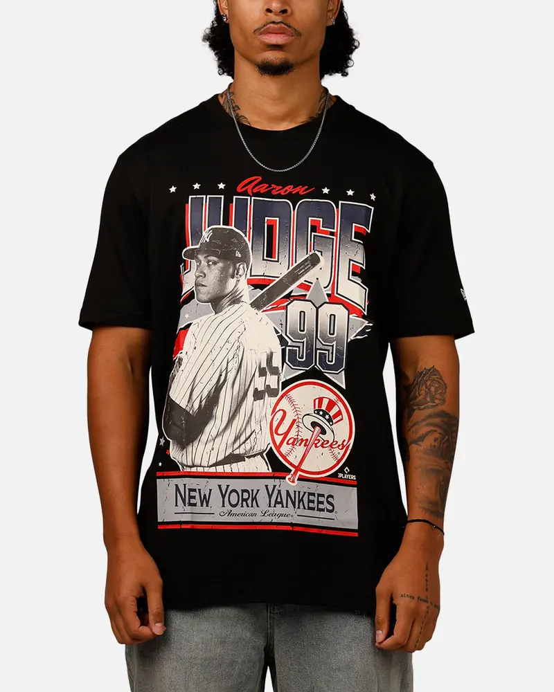 New Era New York Yankees Aaron Judge T-Shirt Black 1