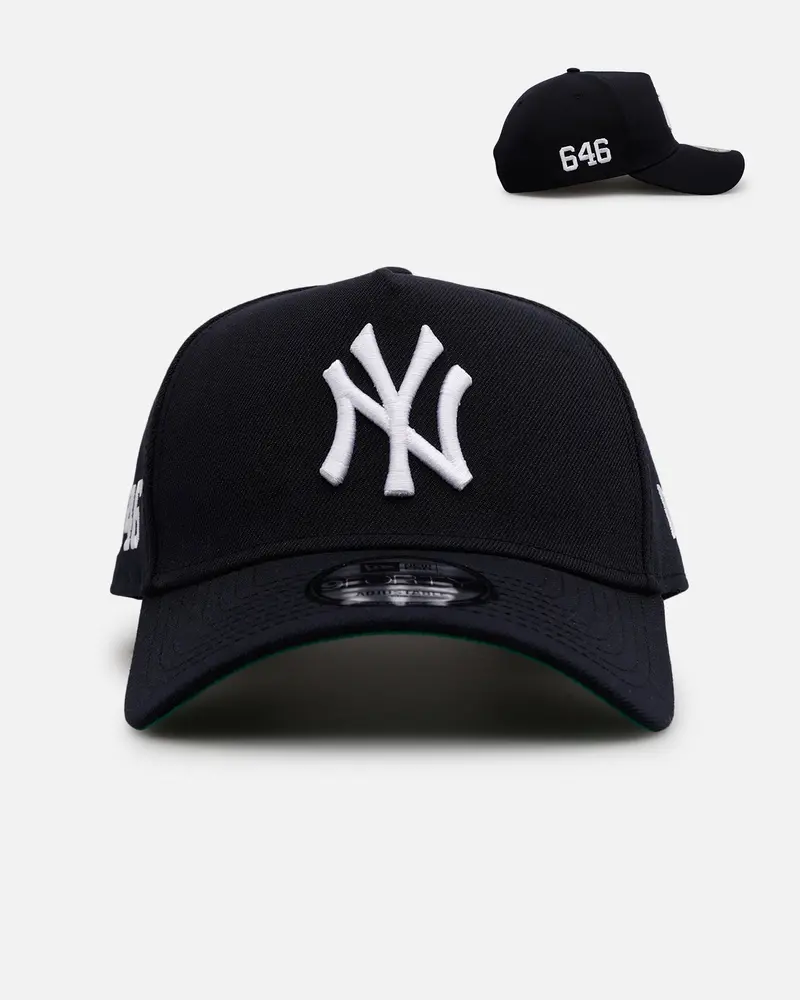 New Era New York Yankees 'Area Codes' 9Forty A-Frame Snapback Navy 1