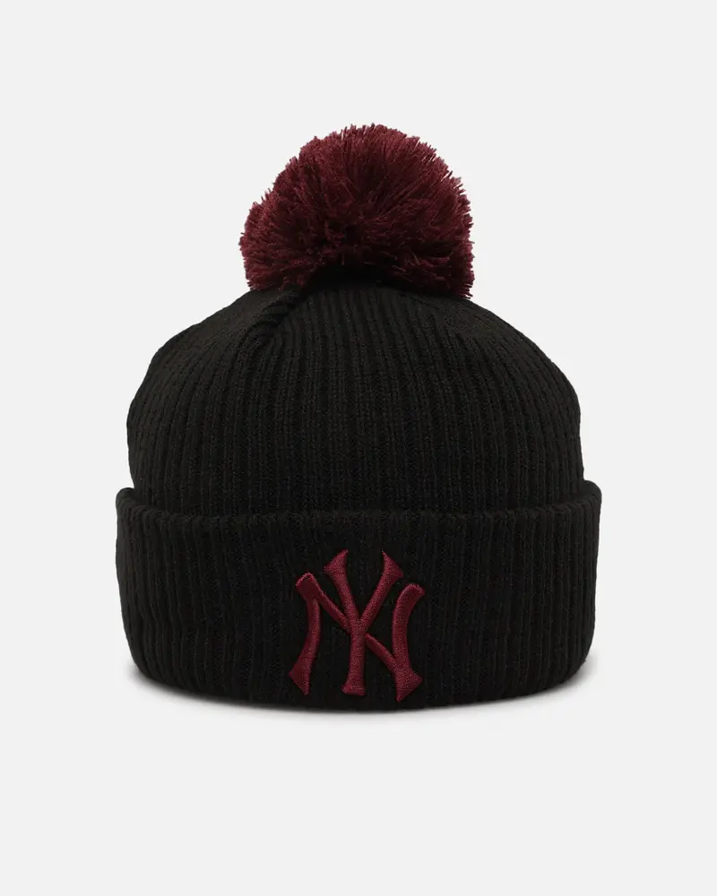 New Era New York Yankees Beanie Black 1