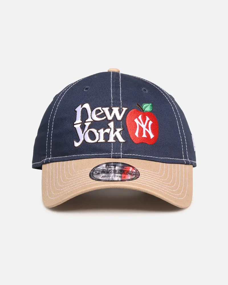 New Era New York Yankees ' Big Apple' 9Twenty Strapback Blue/Tan 1
