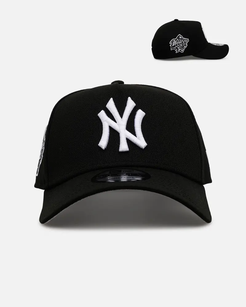 New Era New York Yankees 'Black And White' 9Forty A-Frame Snapback Black/White 1