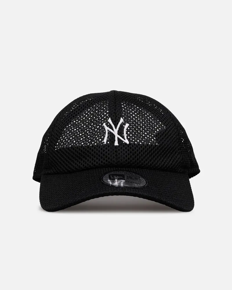 New Era New York Yankees 'Black Mesh' Casual Classic Strapback Black 1