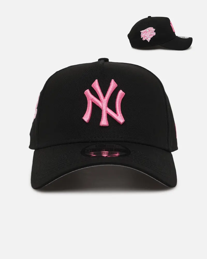 New Era New York Yankees 'Black Pink' 9Forty A-Frame Snapback Black/Pink 1