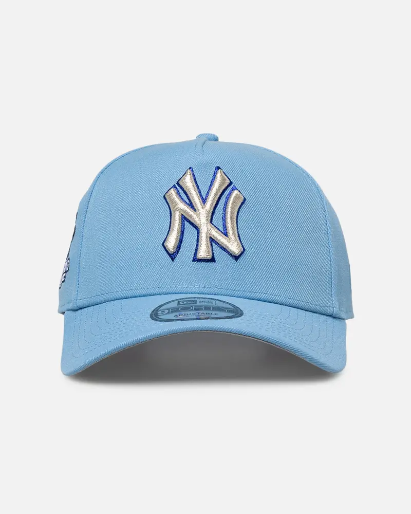 New Era New York Yankees 'Black Sky Blue' 9Forty A-Frame Snapback Sky Blue 1