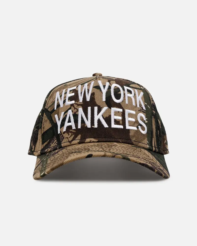 New Era New York Yankees 'Bold' 9Forty A-Frame Strapback Camo 1
