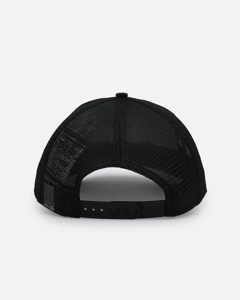 New Era New York Yankees 'Cherub Trucker' 9Forty A-Frame Trucker Snapback Black/White 2
