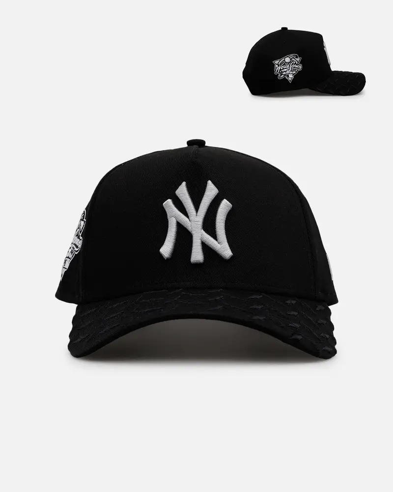 New Era New York Yankees 'Dark Steel' 9Forty A-Frame Snapback Black/Grey 1