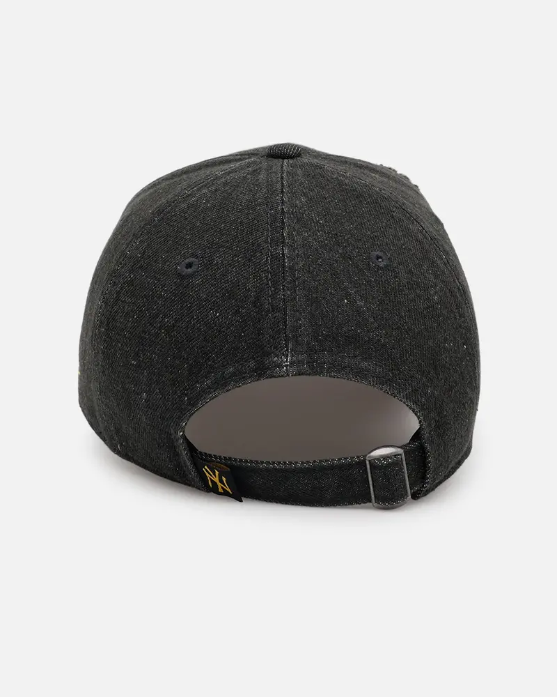 New Era New York Yankees 'Denim 2.0' 9Forty A-Frame Strapback Black 2