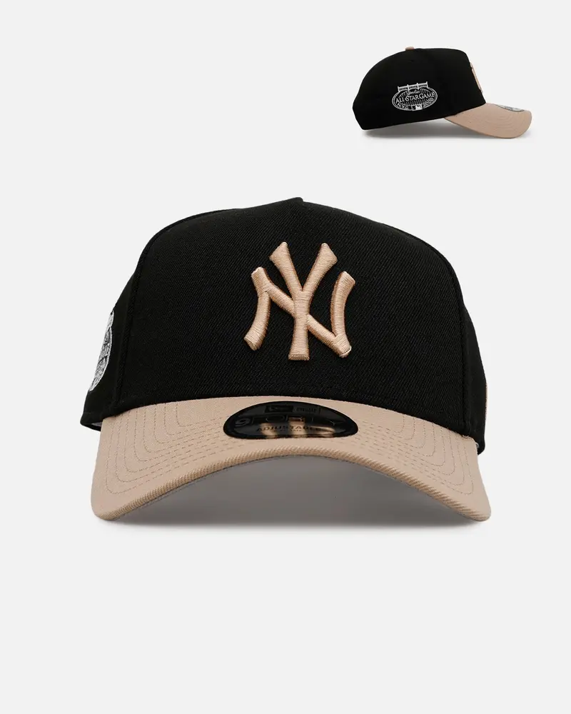New Era New York Yankees 'Desert Nights' 9Forty A-Frame Snapback Black/Camel 1