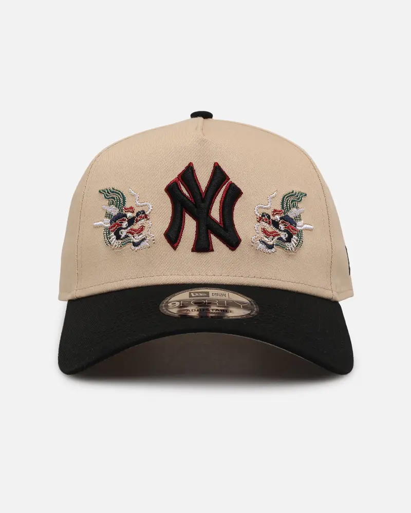 New Era New York Yankees 'Dragon Collection 2.0' 9Forty A-Frame Snapback Black/Oak 1