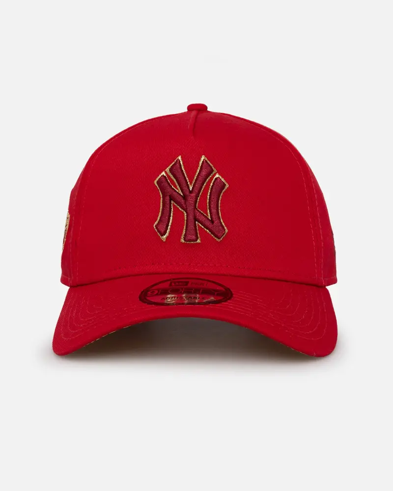 New Era New York Yankees 'Dragon Collection Lunar New Year' 9Forty A-Frame Snapback Scarlet/Gold 1