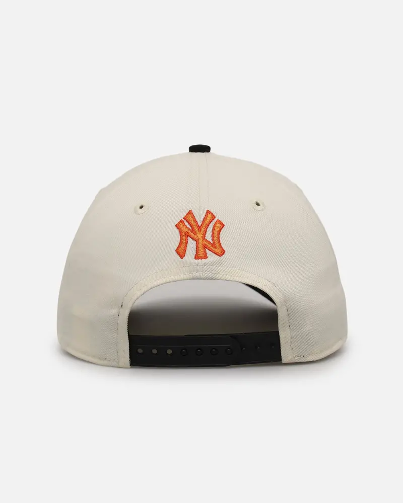 New Era New York Yankees 'Flame' 9Forty A-Frame Snapback Chrome White/Black 2