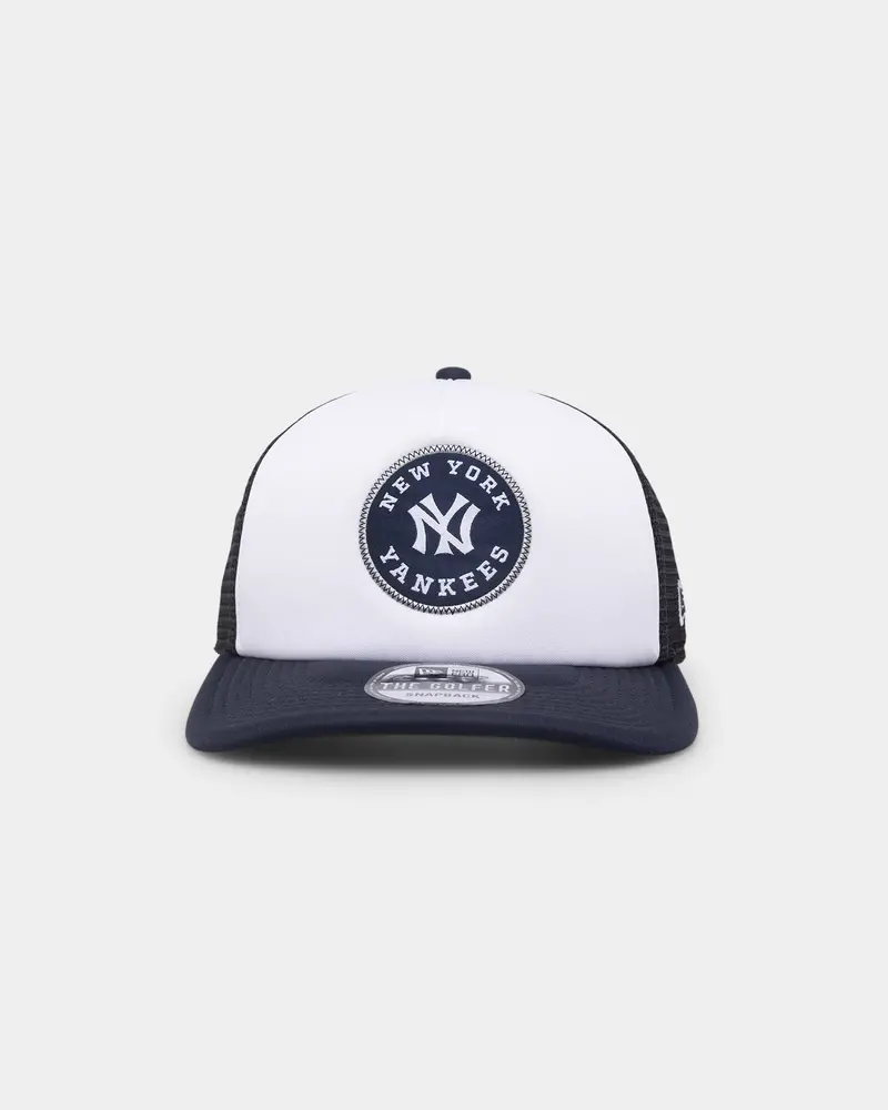 New Era New York Yankees Golfer Trucker Snapback White/Navy 1