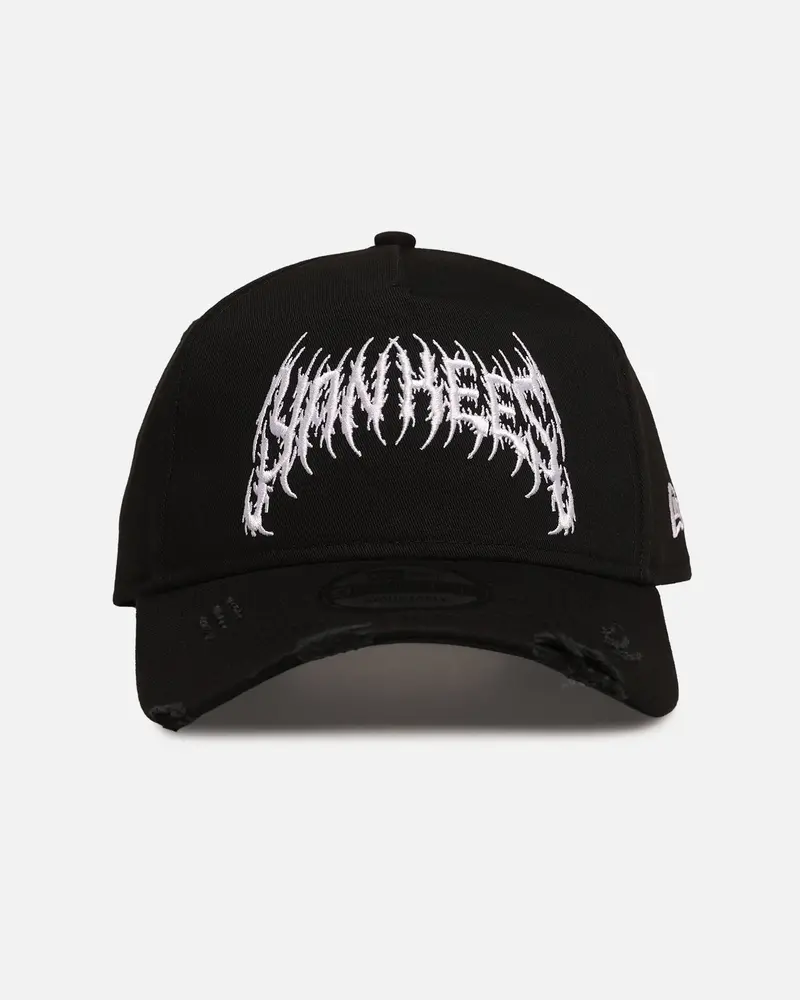 New Era New York Yankees 'Hardcore Arch' 9Forty A-Frame Snapback Black/White 1