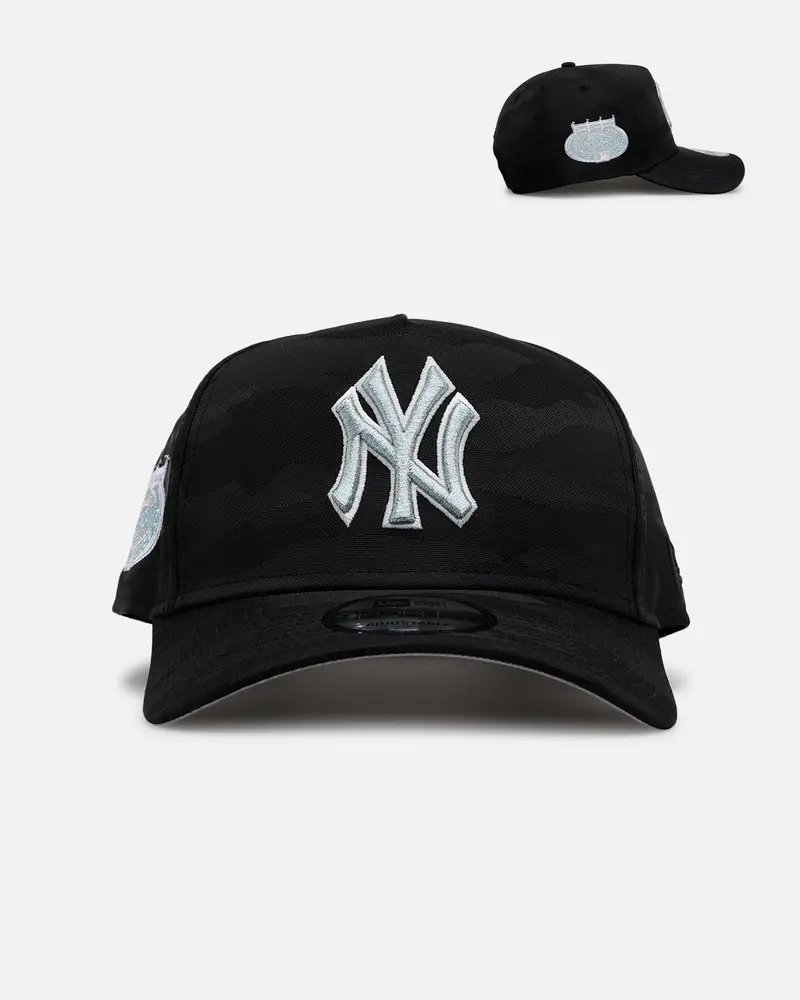 New Era New York Yankees 'Icy Camo' 9Forty A-Frame Snapback Black/Camo 1