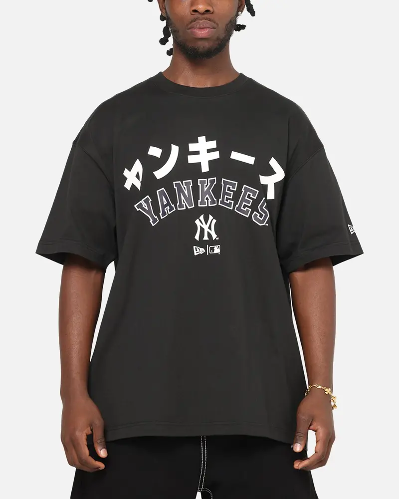 New Era New York Yankees Kanji T-Shirt Black 1