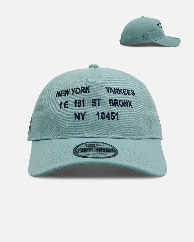 New Era New York Yankees 'Location' 9Twenty Strapback Light Green 1