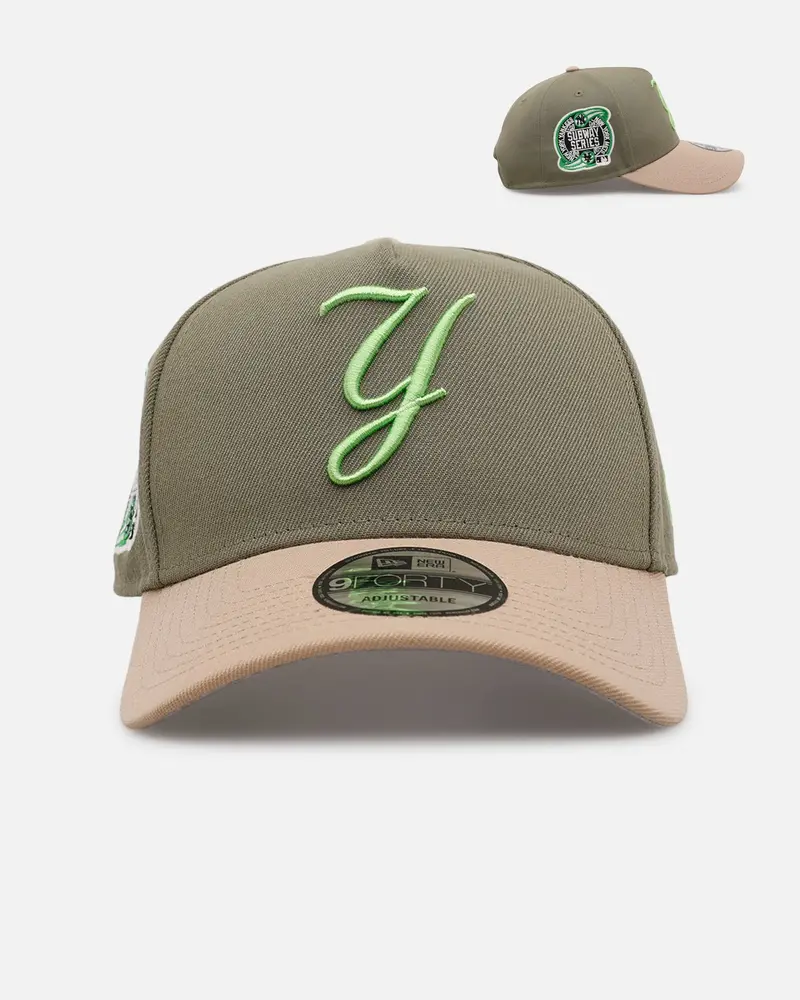New Era New York Yankees 'May The 4Th' 9Forty A-Frame Snapback Olive 1