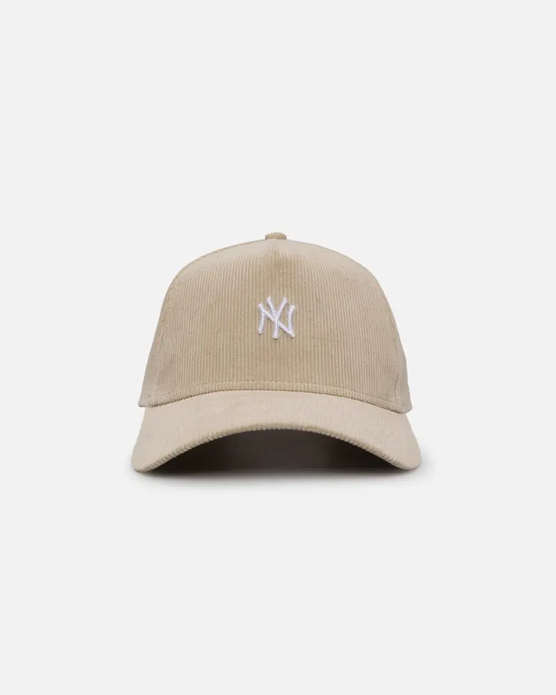 New Era New York Yankees 'Micro Cord Cream' 9Forty A-Frame Snapback Cream/White 1