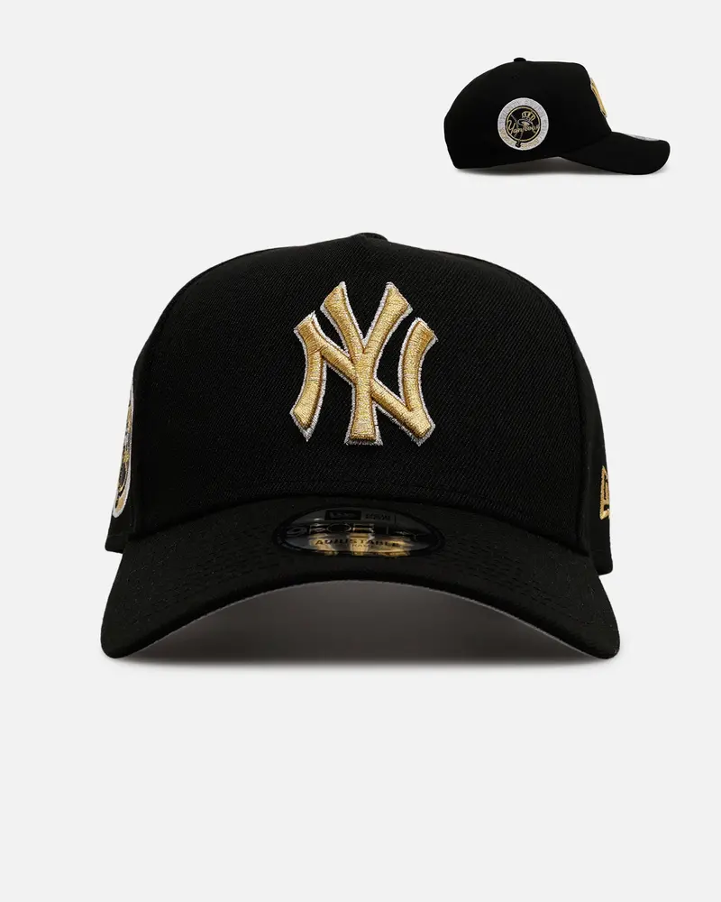 New Era New York Yankees 'New Year's Eve' 9Forty A-Frame Snapback Gold/Silver 1