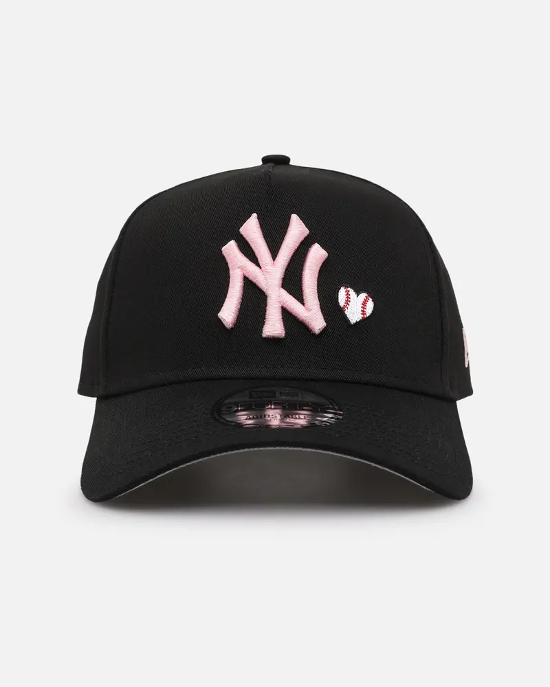 New Era New York Yankees 'Opening Day' 9Forty A-Frame Snapback Black/Pink 1
