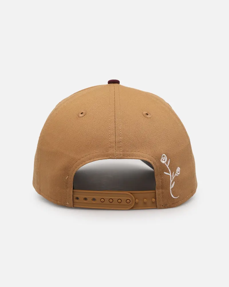 New Era New York Yankees 'Outlaws Wheat' 9Forty A-Frame Snapback Wheat/Maroon 2
