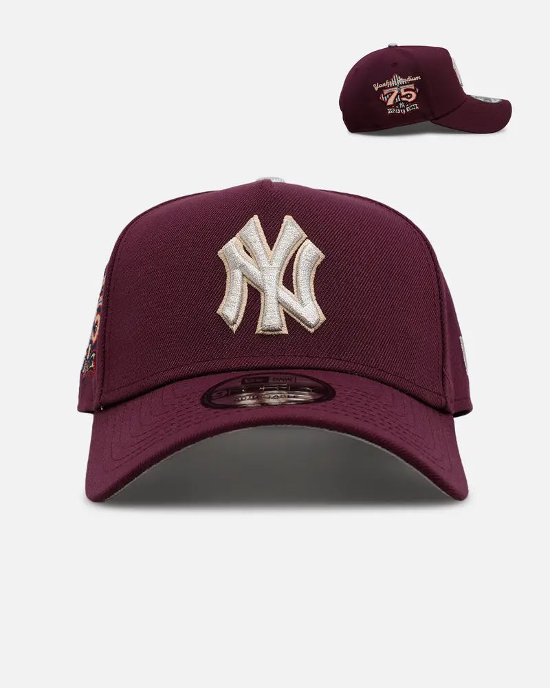 New Era New York Yankees 'Plum' 9Forty A-Frame Snapback Plum 1