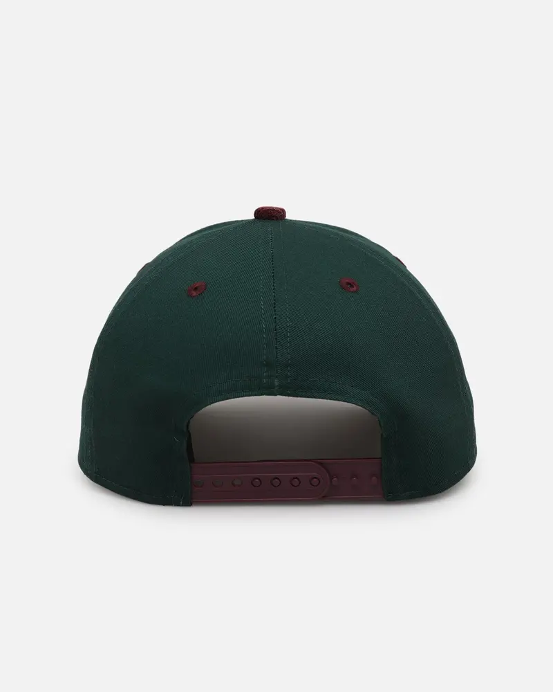 New Era New York Yankees 'Rhubarb Cord' 9Forty A-Frame Snapback Dark Green 2