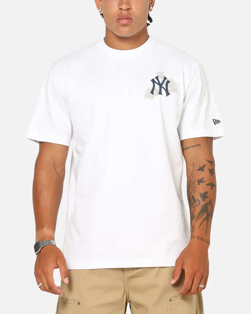 New Era New York Yankees Rose Oversized T-Shirt White 2