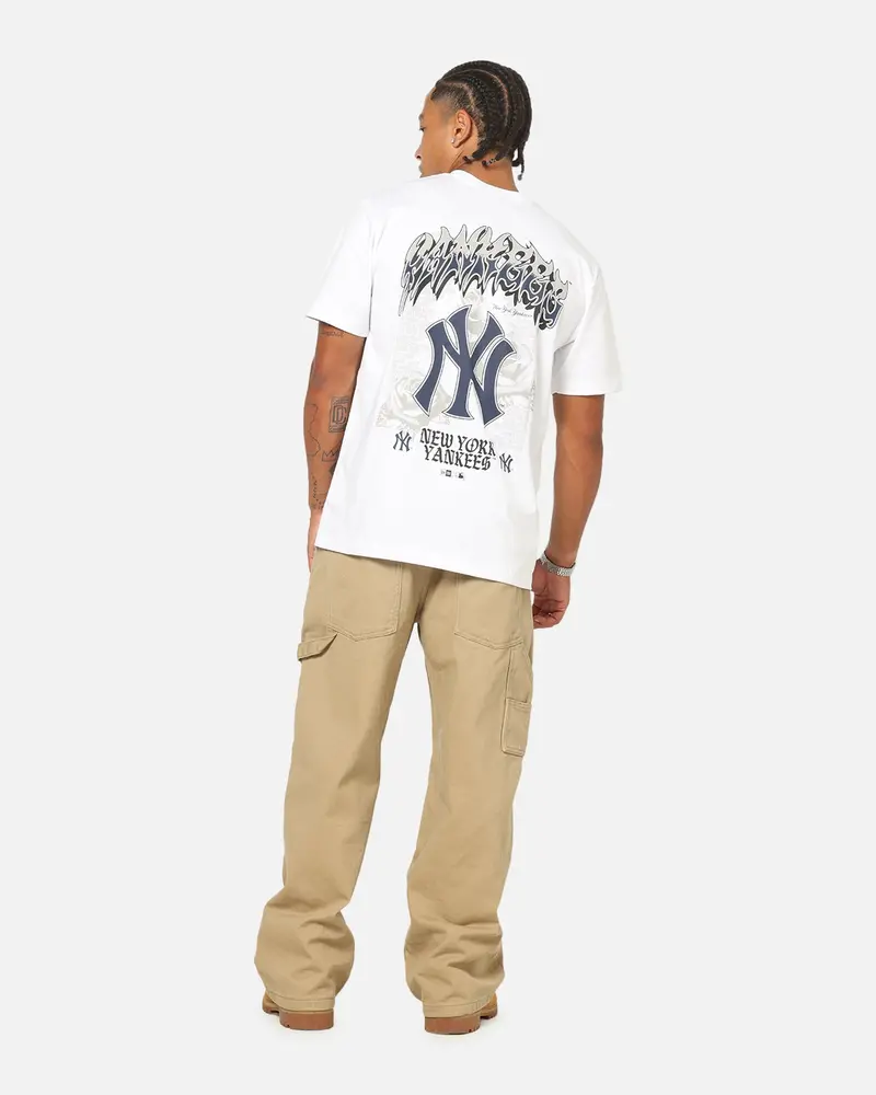 New Era New York Yankees Rose Oversized T-Shirt White 3