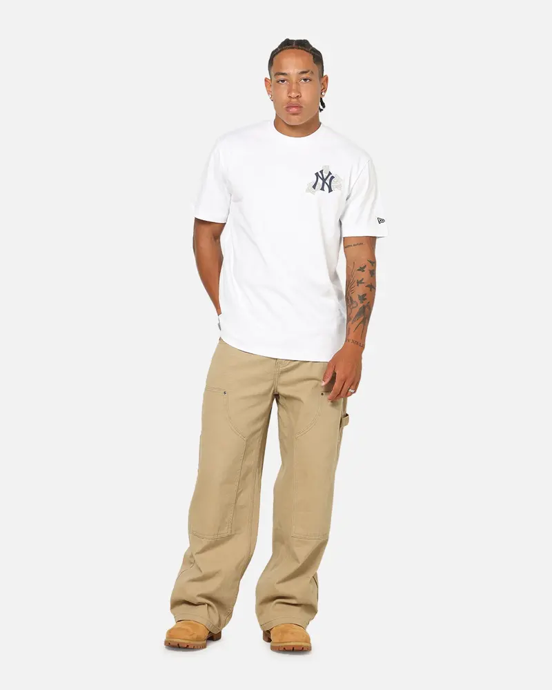 New Era New York Yankees Rose Oversized T-Shirt White 4