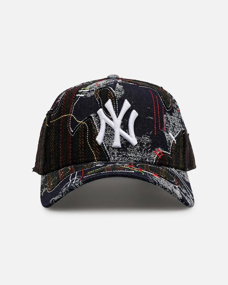 New Era New York Yankees 'Running Stitch' 9Forty A-Frame Snapback Multi 1