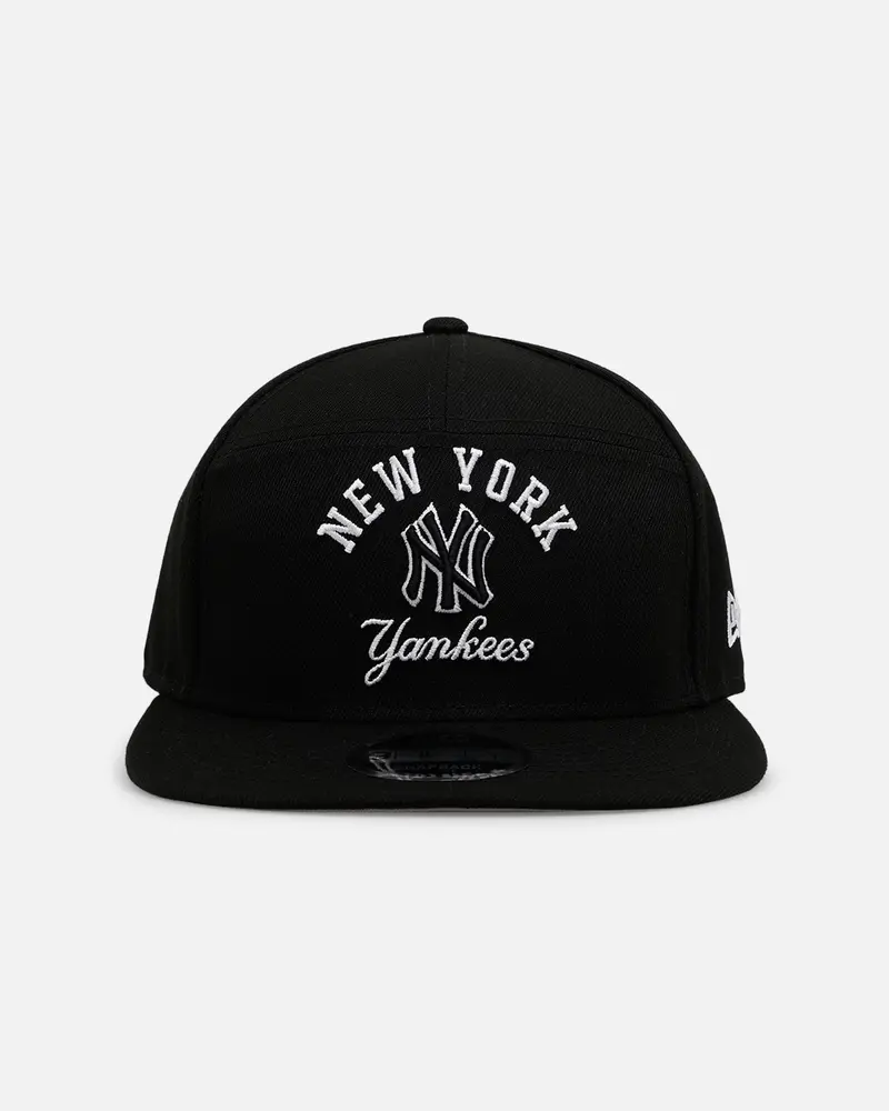 New Era New York Yankees 'Script' 9Fifty Snapback Black 1