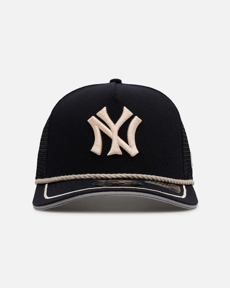 New Era New York Yankees 'Spring Injection' 9Fifty A-Frame Trucker Snapback Navy 1