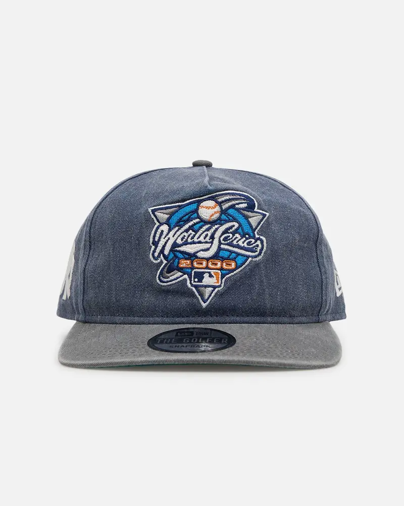 New Era New York Yankees 'Summer Injection' Pigment Dye Golfer Snapback Black 1