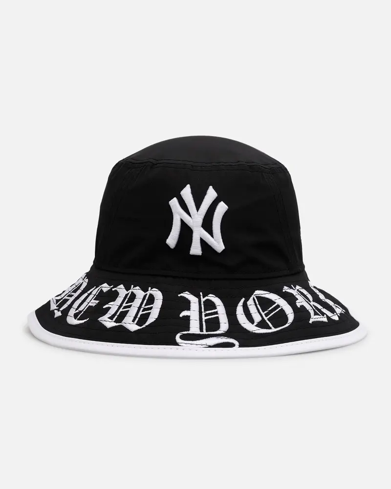 New Era New York Yankees 'Summer League' Bucket Hat Black 1