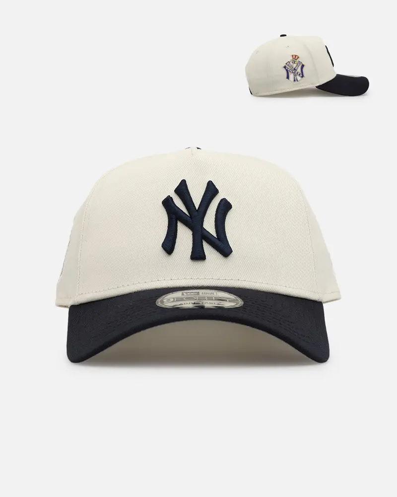 New Era New York Yankees 'Team Color Visor' 9Forty A-Frame Snapback Chrome 1