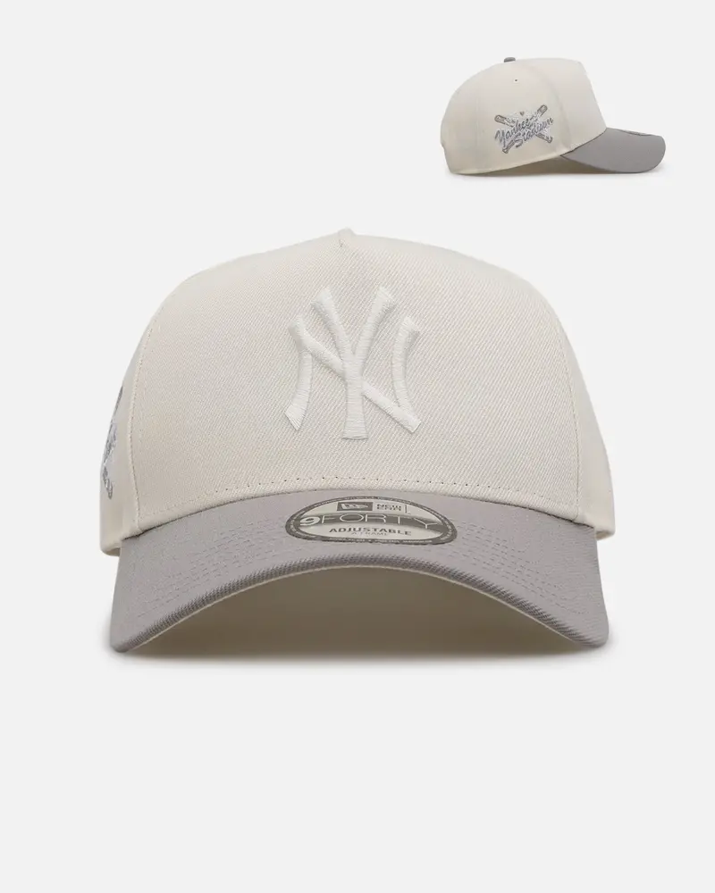 New Era New York Yankees 'Too Clean' 9Forty A-Frame Snapback Chrome 1