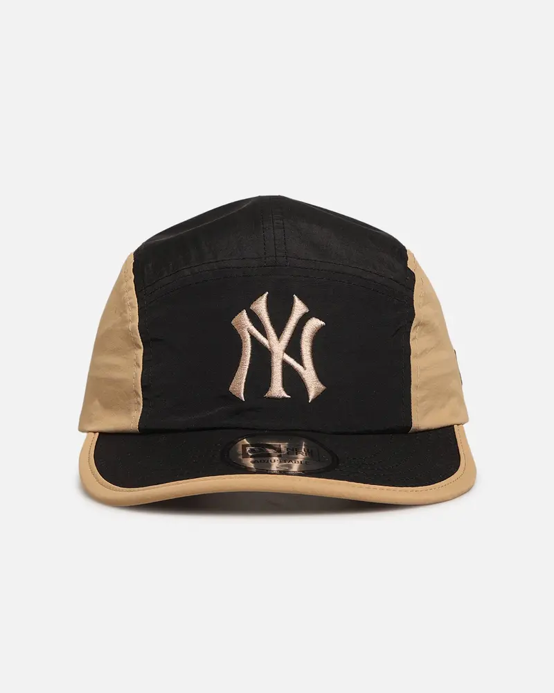 New Era New York Yankees 'Two-Tone Black' Camper Strapback Black/Khaki 1