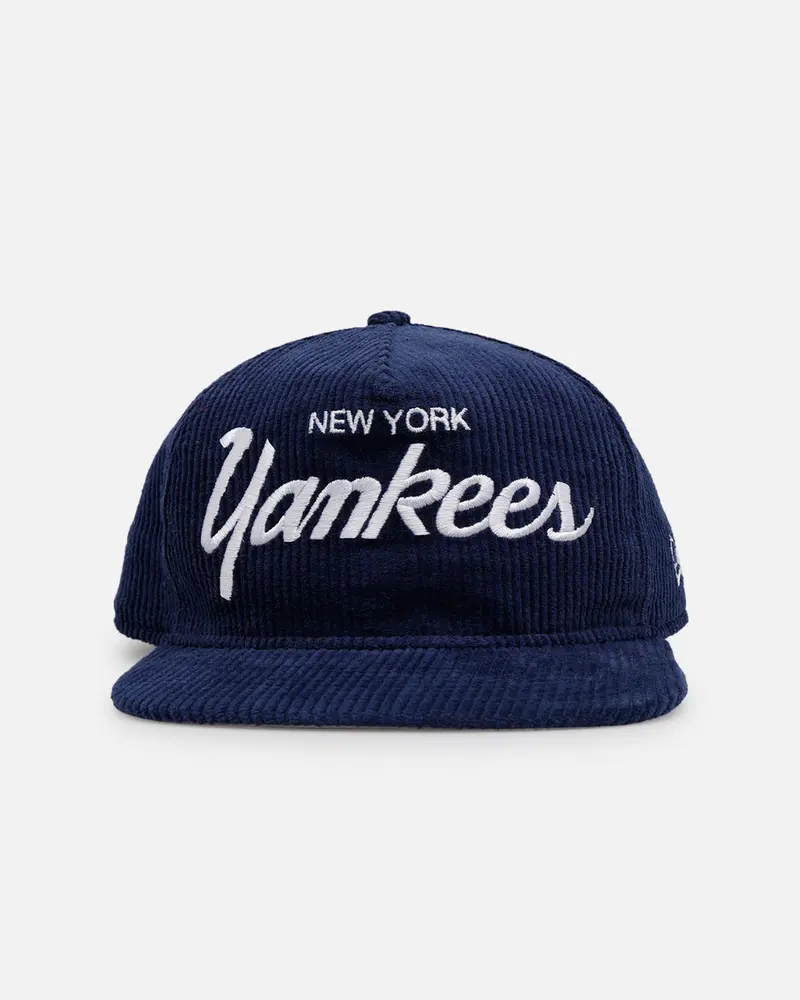 New Era New York Yankees 'Yankees Variety Pack' Corduroy Golfer Snapback Navy 1