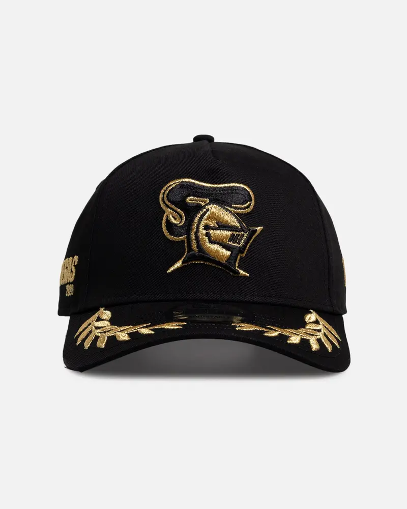 New Era Newcastle Knights 'Nrl Vegas Round 2026' 9Forty A-Frame Snapback Black/Gold 1