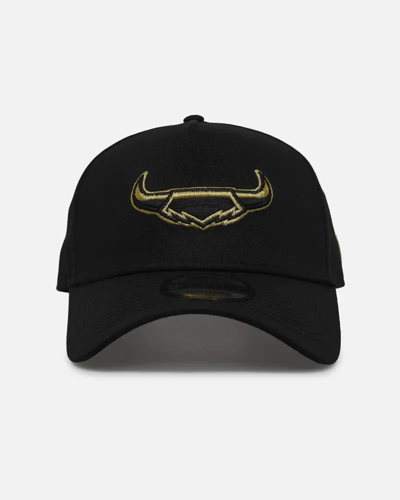 New Era North Queensland Cowboys 9Forty A-Frame Snapback Black/Gold 1