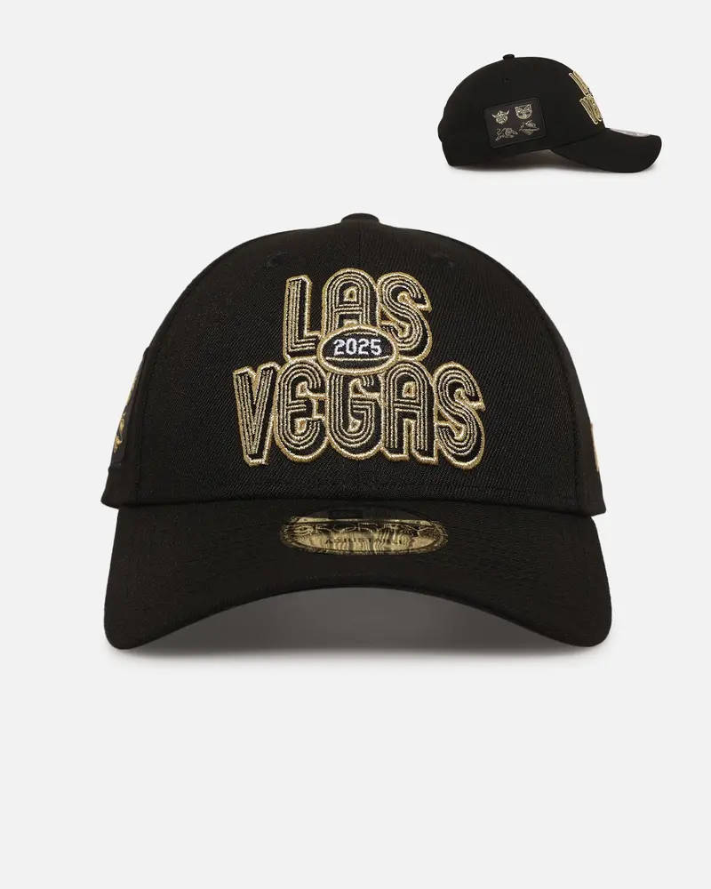 New Era Nrl 2025 Vegas Round 9Forty Snapback Black 1