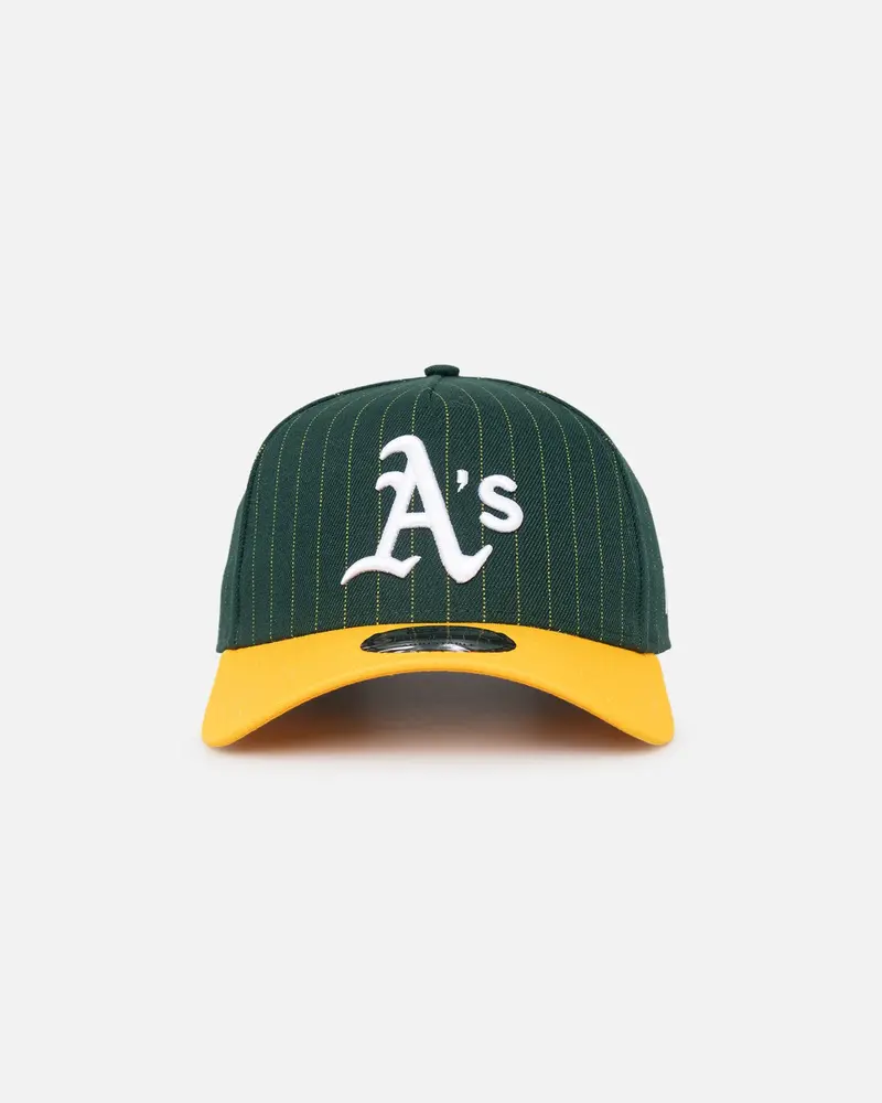New Era Oakland Athletics '2-Tone Pinstripe' 9Forty A-Frame Snapback Pinstripe 1