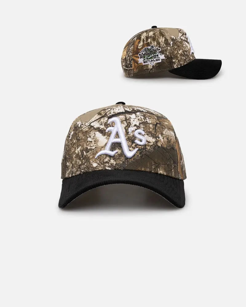 New Era Oakland Athletics 'Stealth Edge' 9Forty A-Frame Snapback Realtree Edge 1