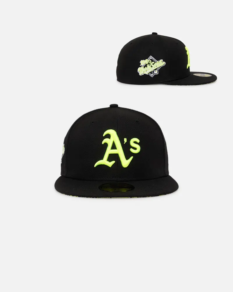 New Era Oakland Athletics Summer Pop 59Fifty Fitted Black 1