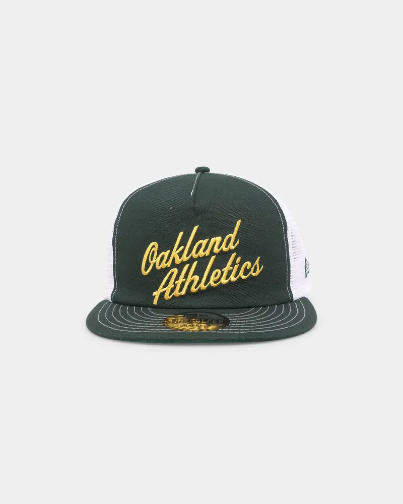 New Era Oakland Athletics The Golfer Snapback Dark Green 1