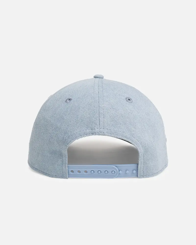 New Era Oakland Raiders 'Distressed Denim' 9Forty A-Frame Snapback Light Wash Denim 2